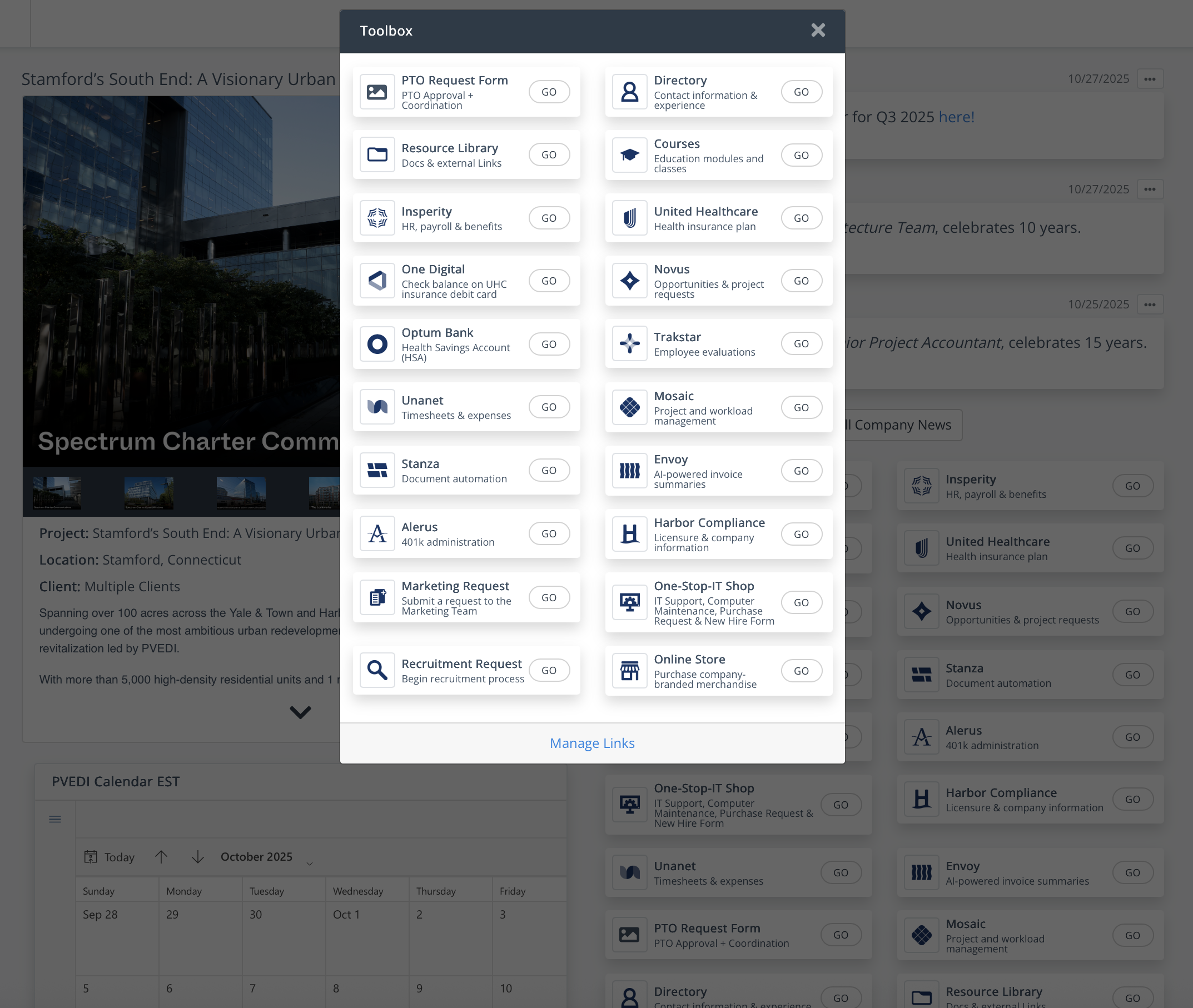 Automation checklist showing AI-driven task orchestration